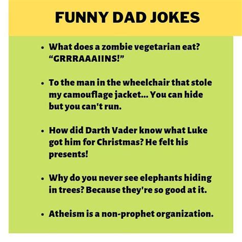 dad jokes for adults with answers